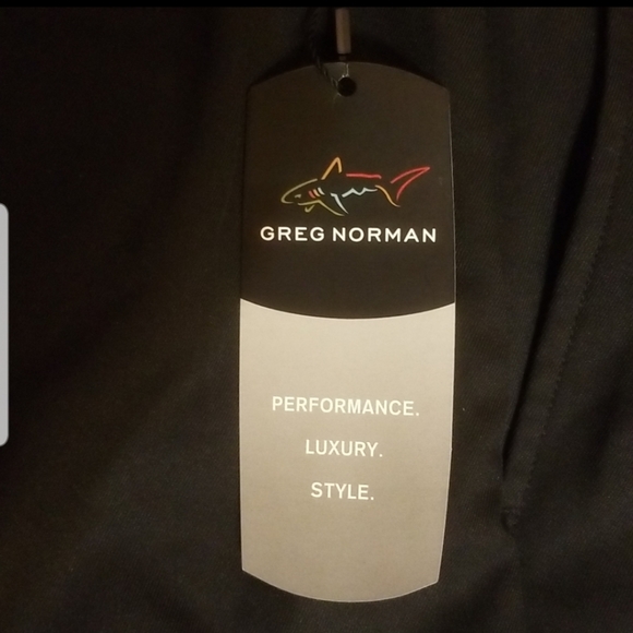 NWT Greg Norman Golf Shorts Navy Blue - Picture 6 of 8